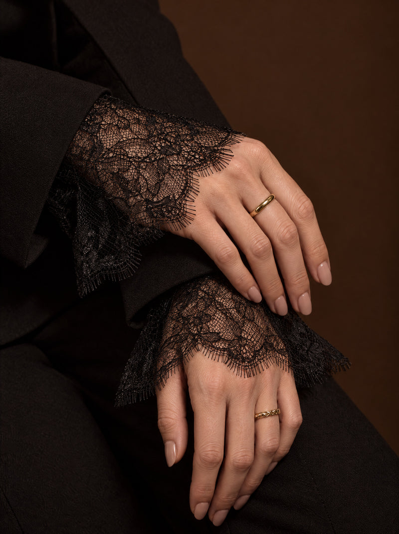 Lacey Cuffs | Black