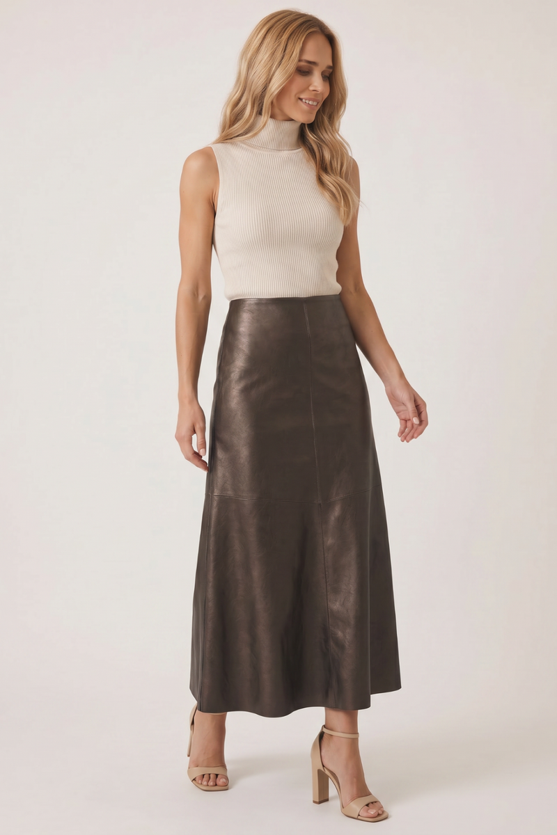 Sky Skirt | Brown