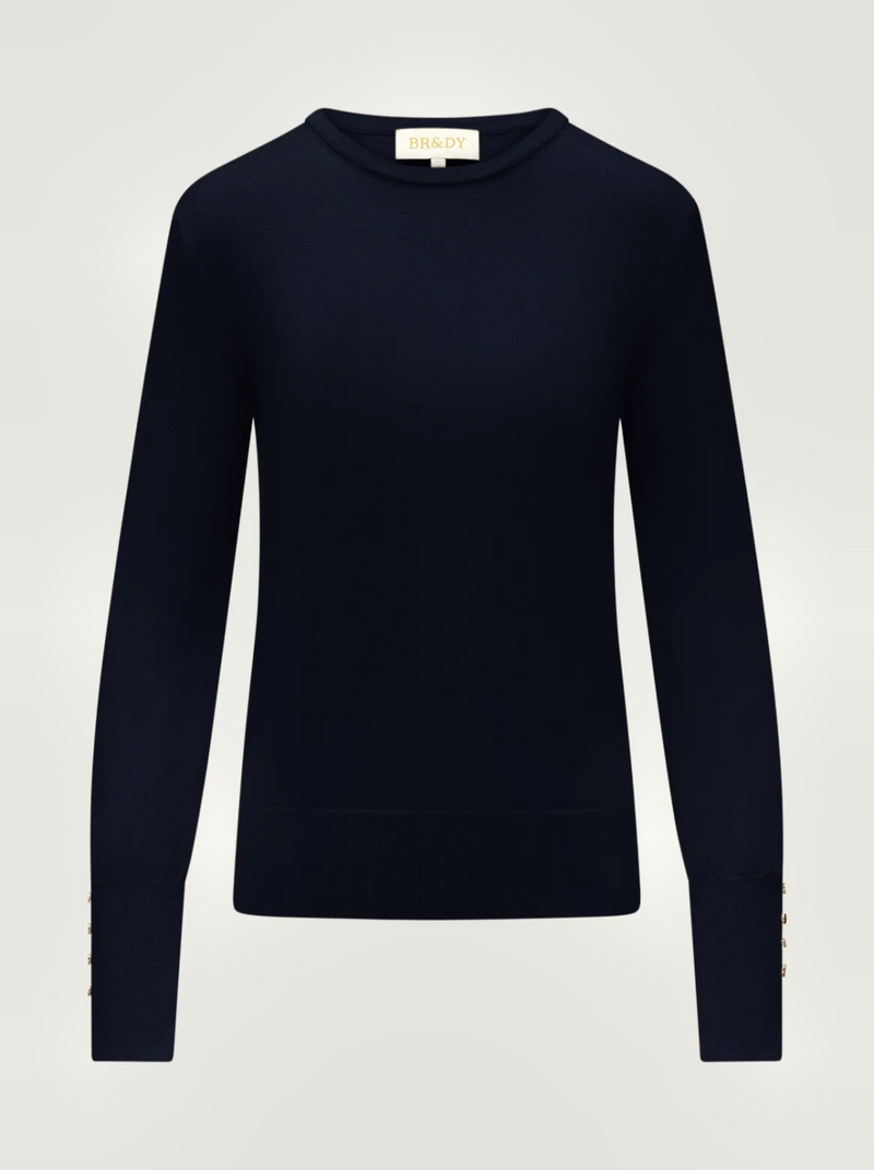 Belle Top | Navy