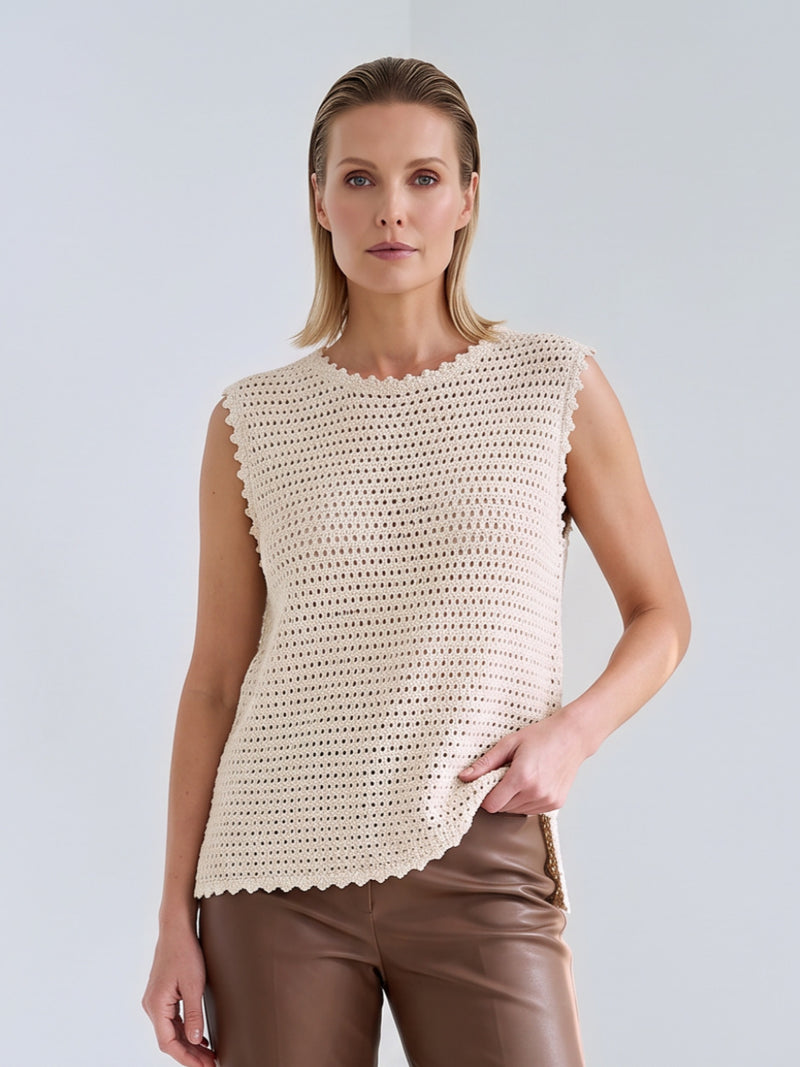 Dana Top | Ecru