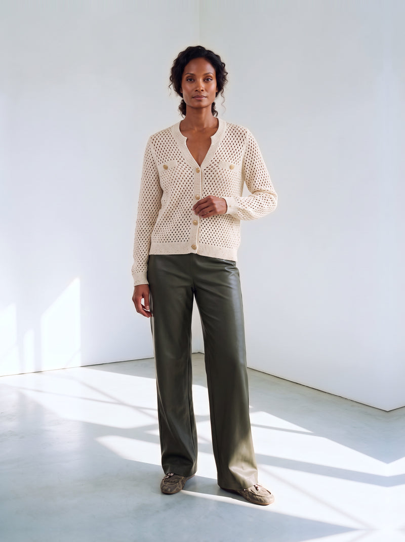 Donna Cardigan | Ecru