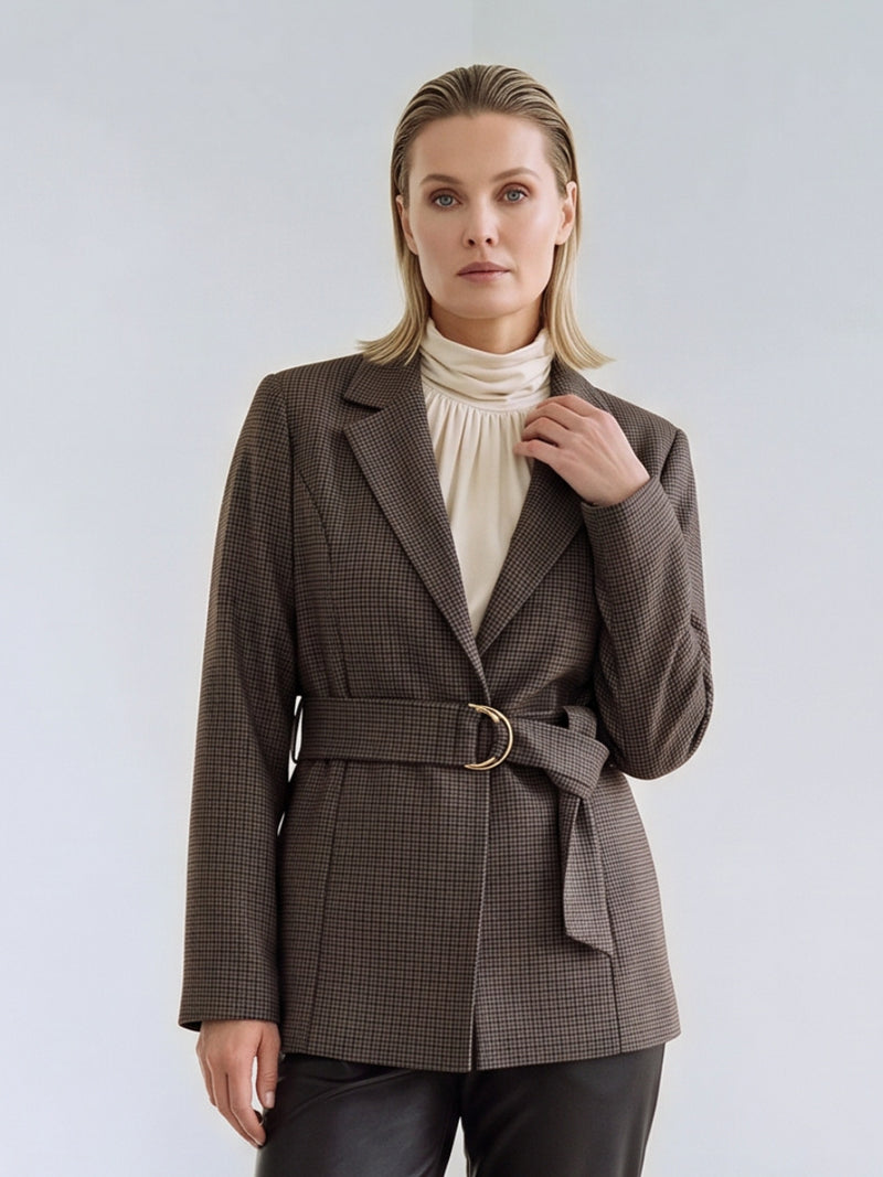 Faya Blazer | Brown