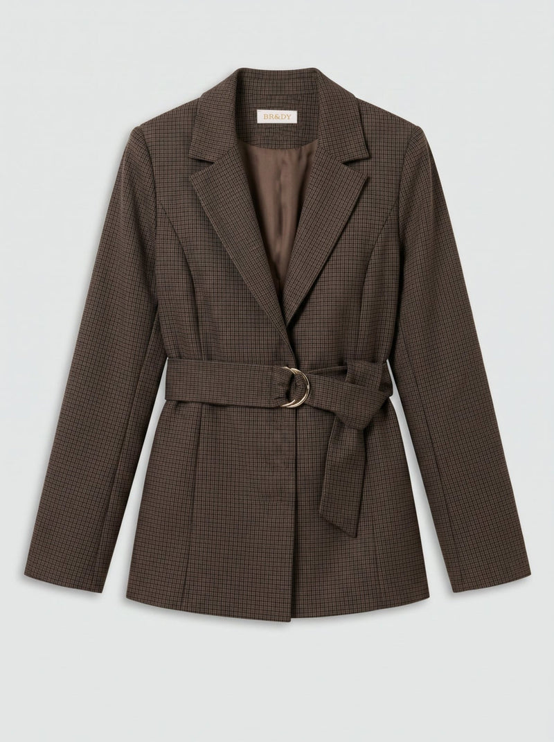 Faya Blazer | Brown