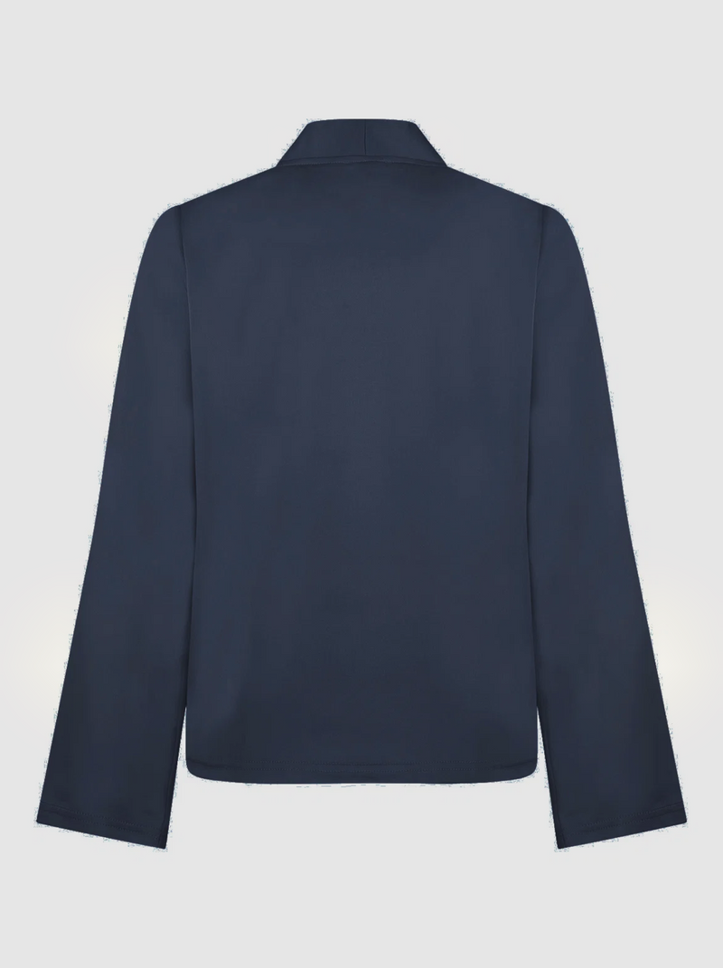Flora Blouse | Navy