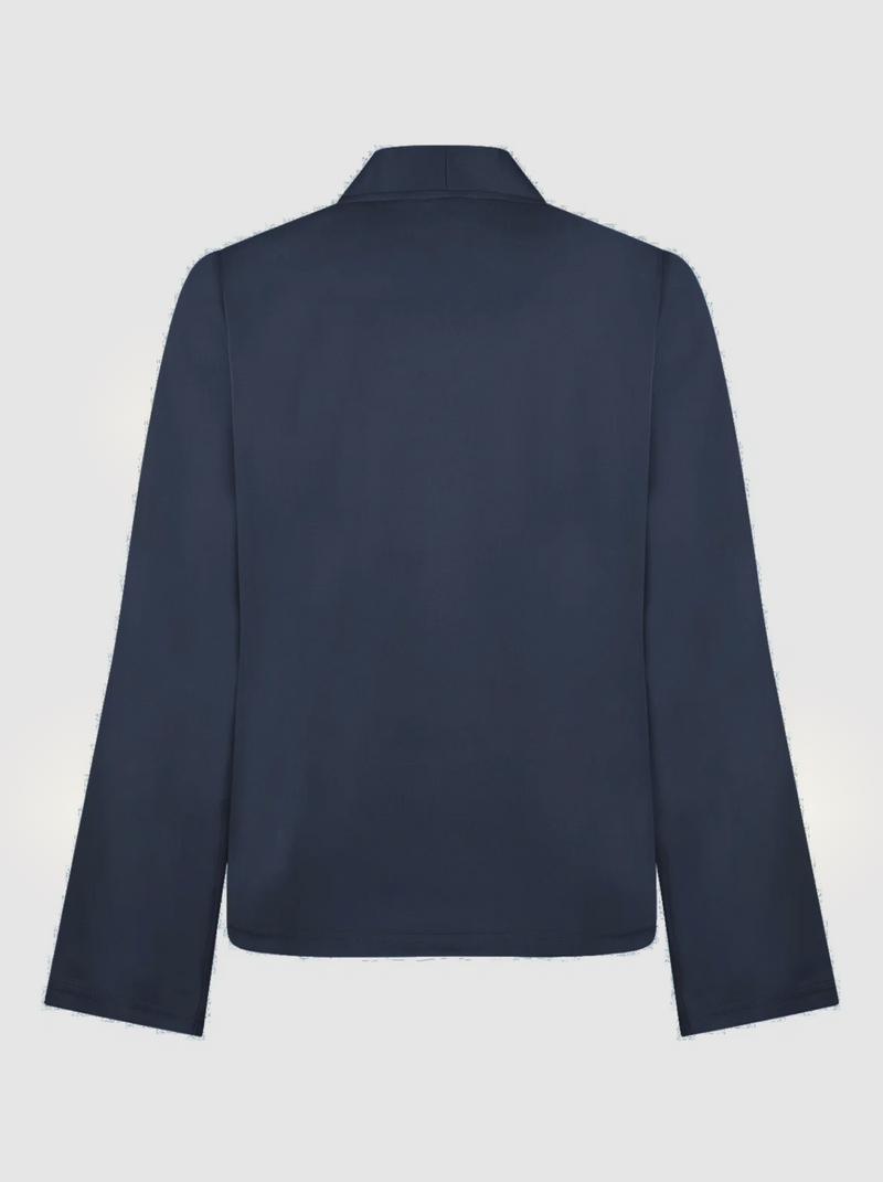Flora Blouse | Navy