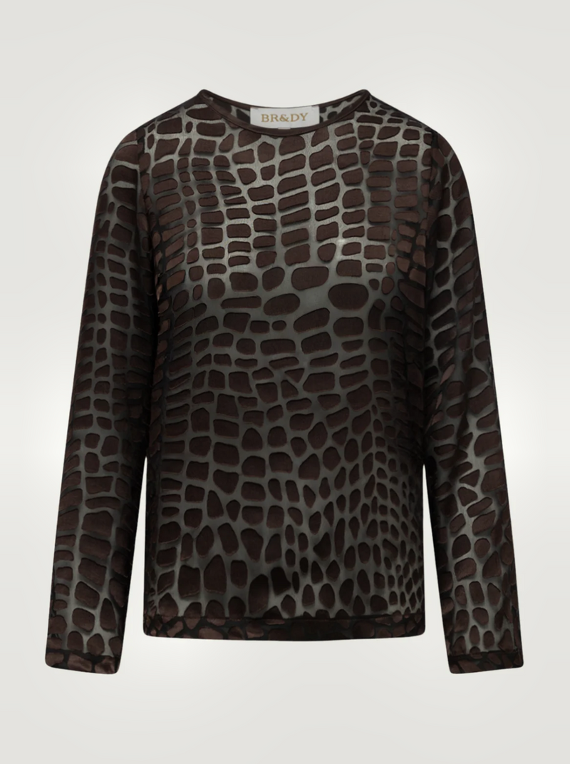 Ivy Top | Brown