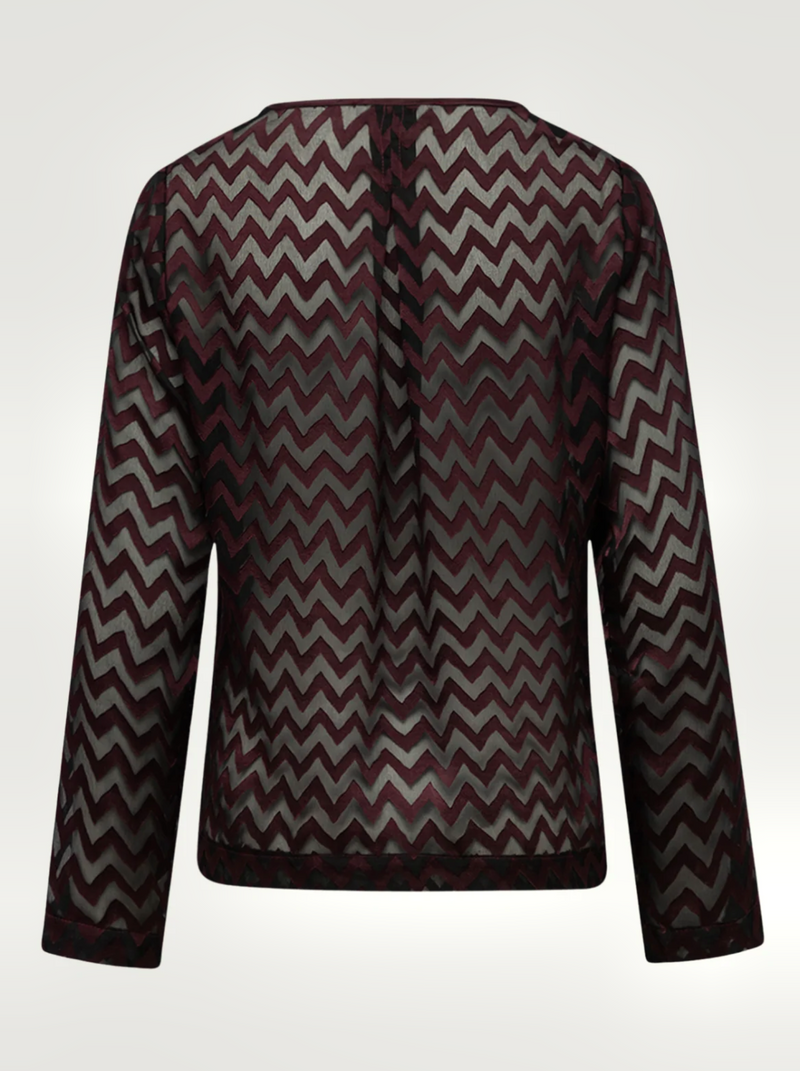 Ivy Top | Burgundy