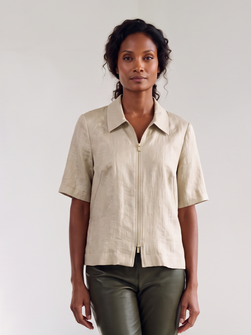 Ize Blouse | Gold