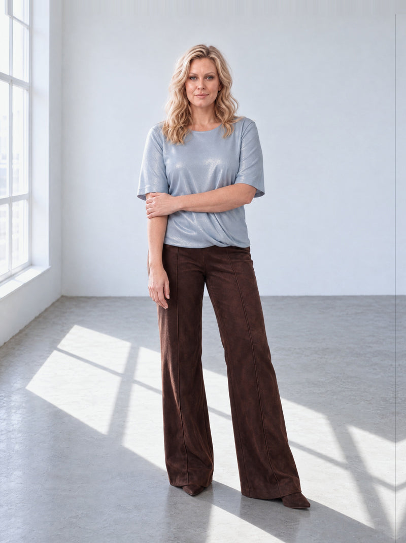 June Top | Light Blue