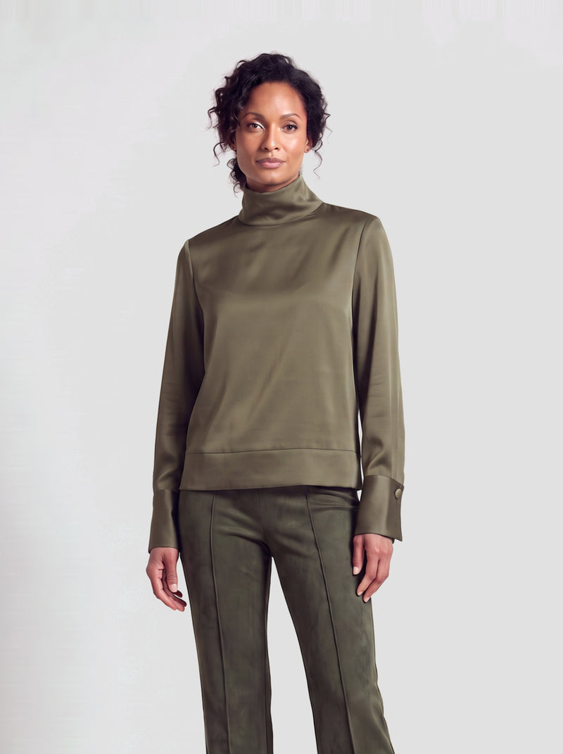 Livia Blouse | Army