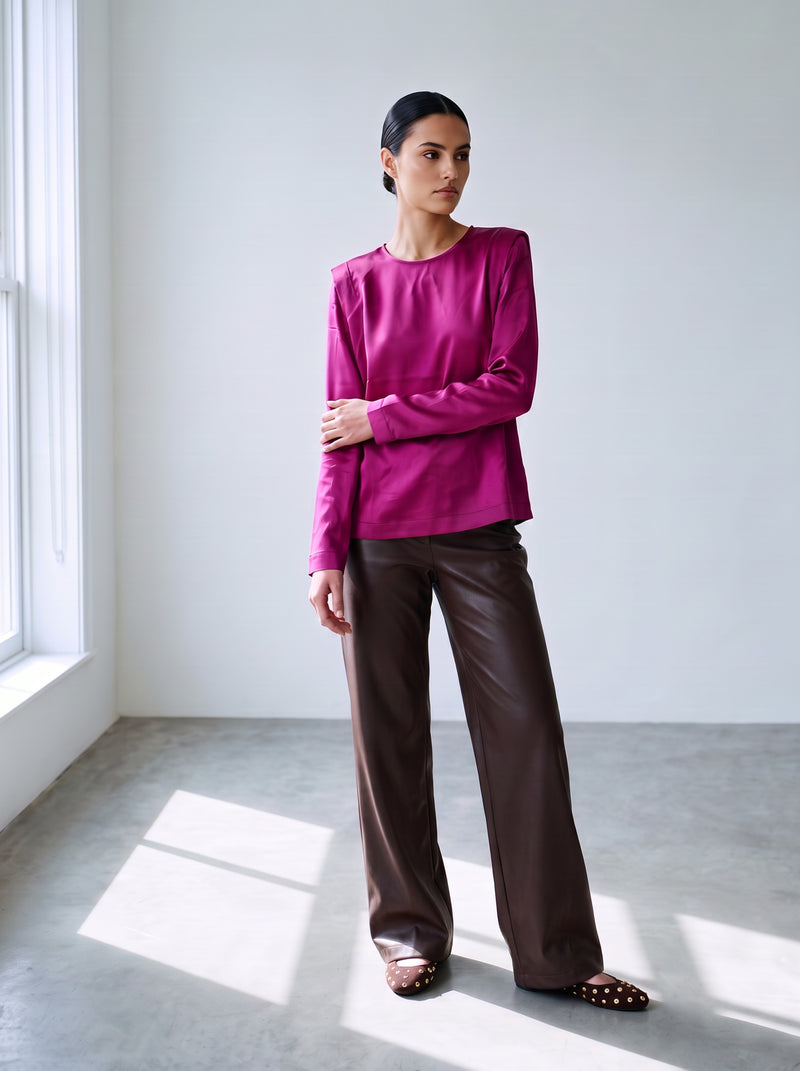 Mary Blouse | Purple