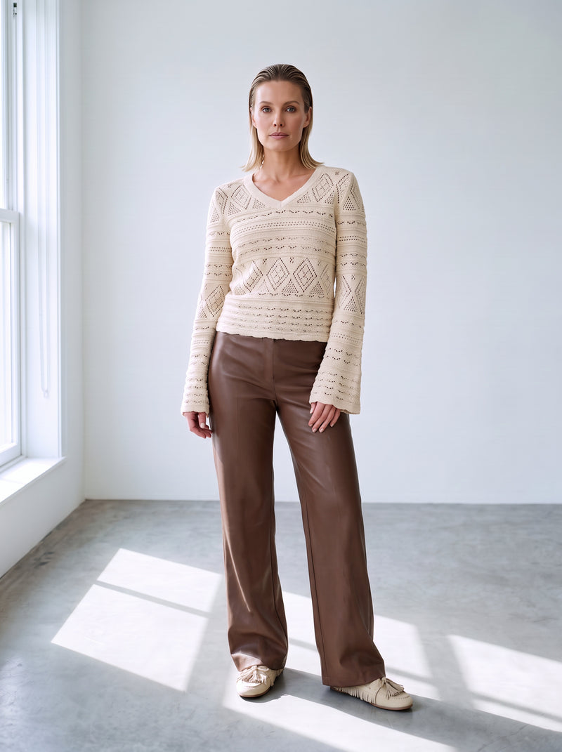 Olivia Pants | Cognac