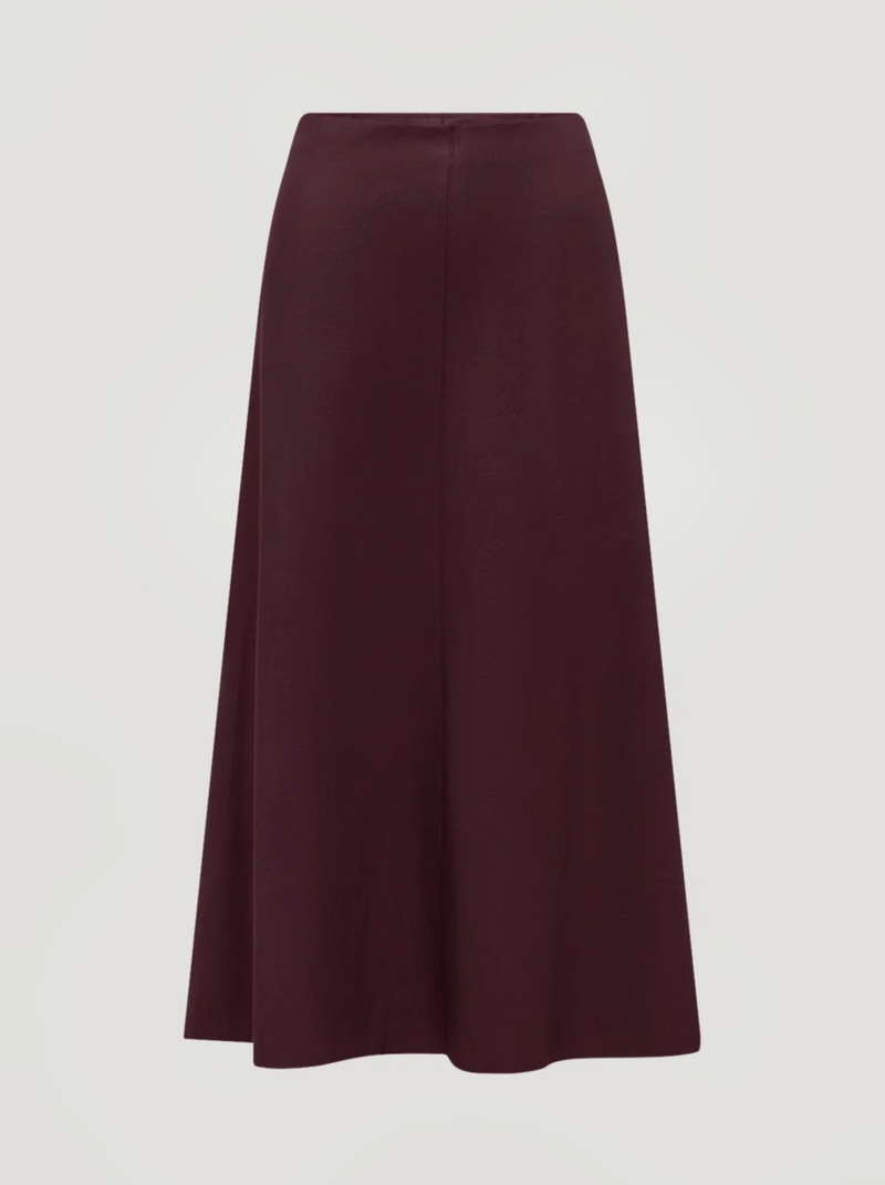 Sky Skirt | Burgundy