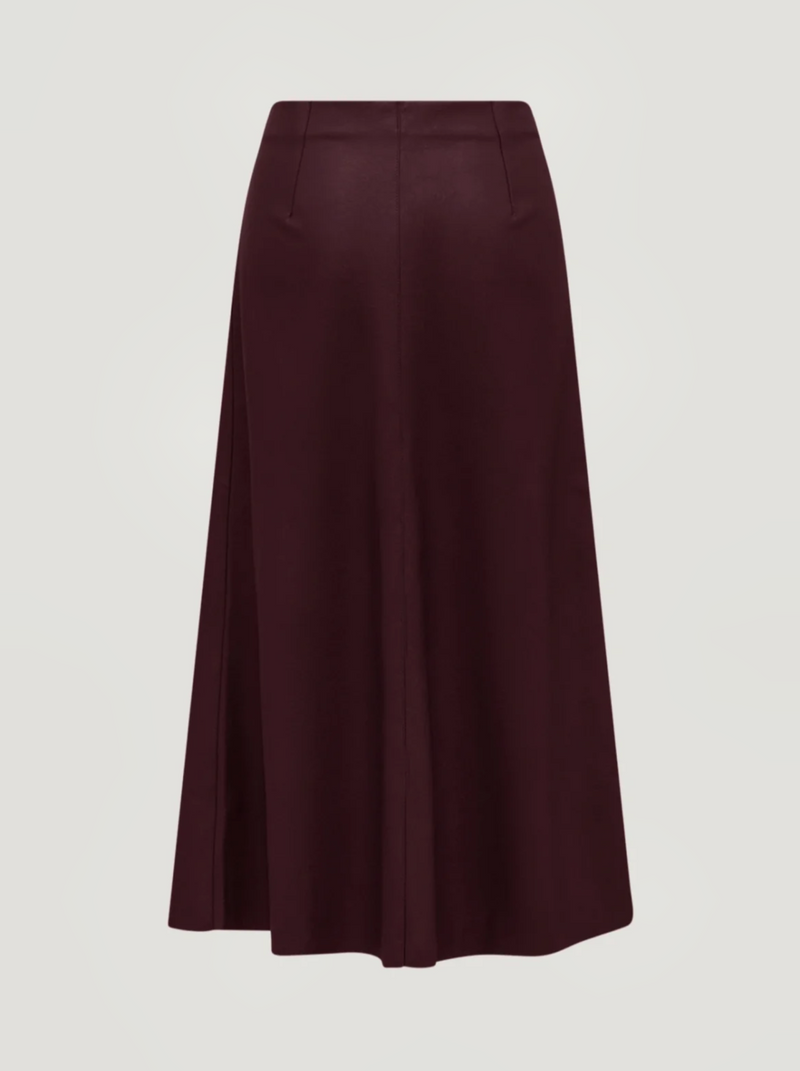 Sky Skirt | Burgundy