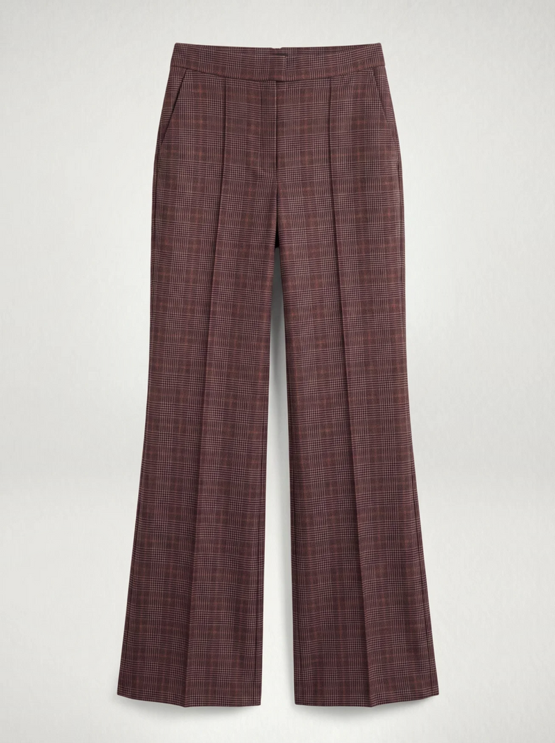 Star Pants | Burgundy