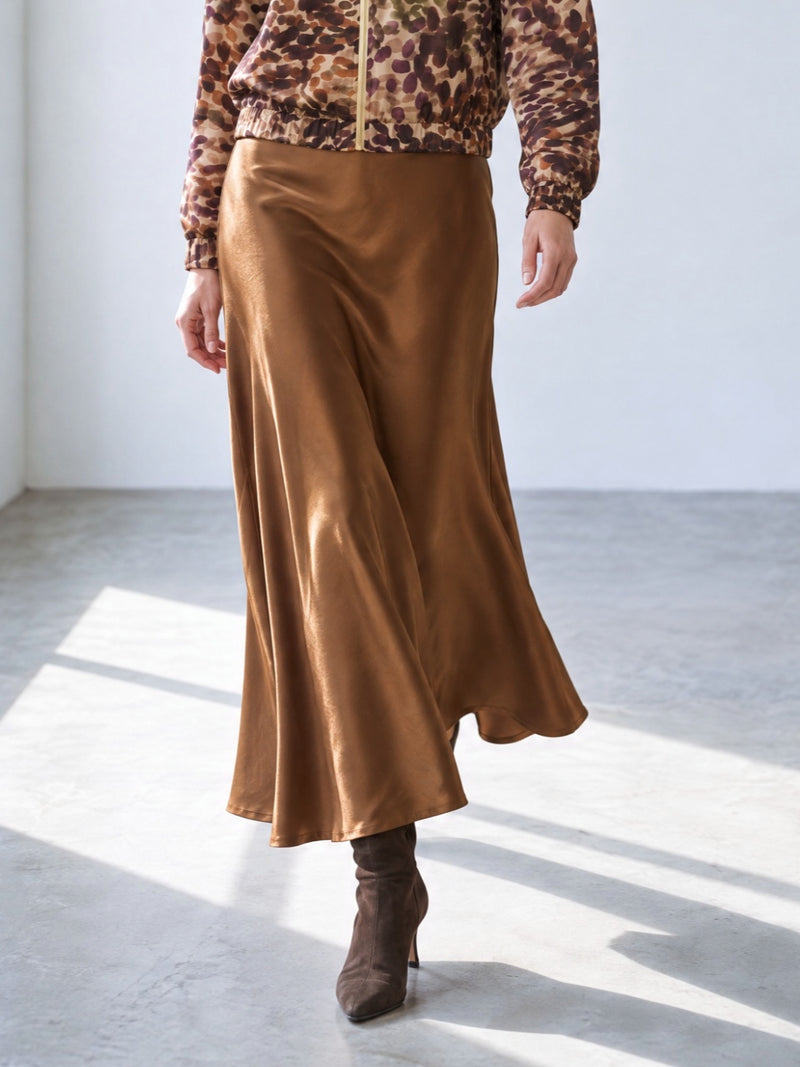 Swing Skirt | Burned Orange