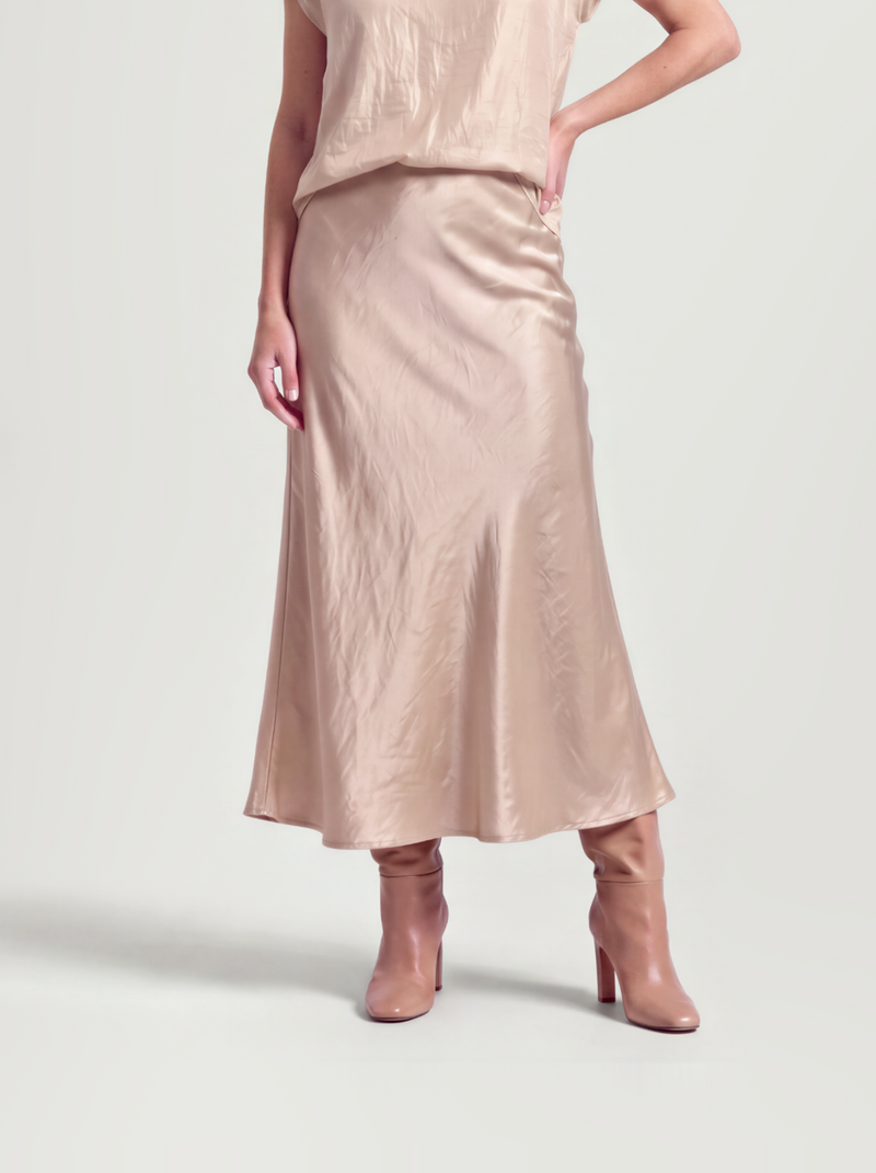 Swing Skirt | Gold