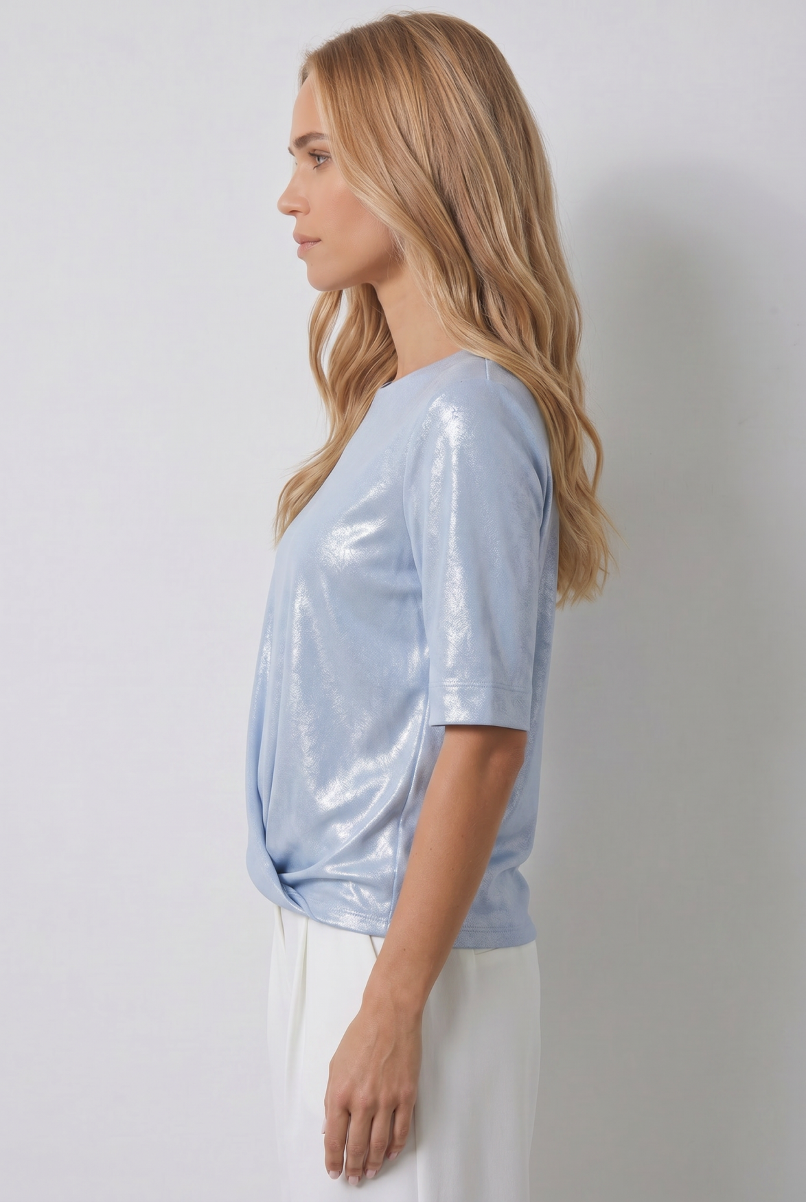 June Top | Light Blue