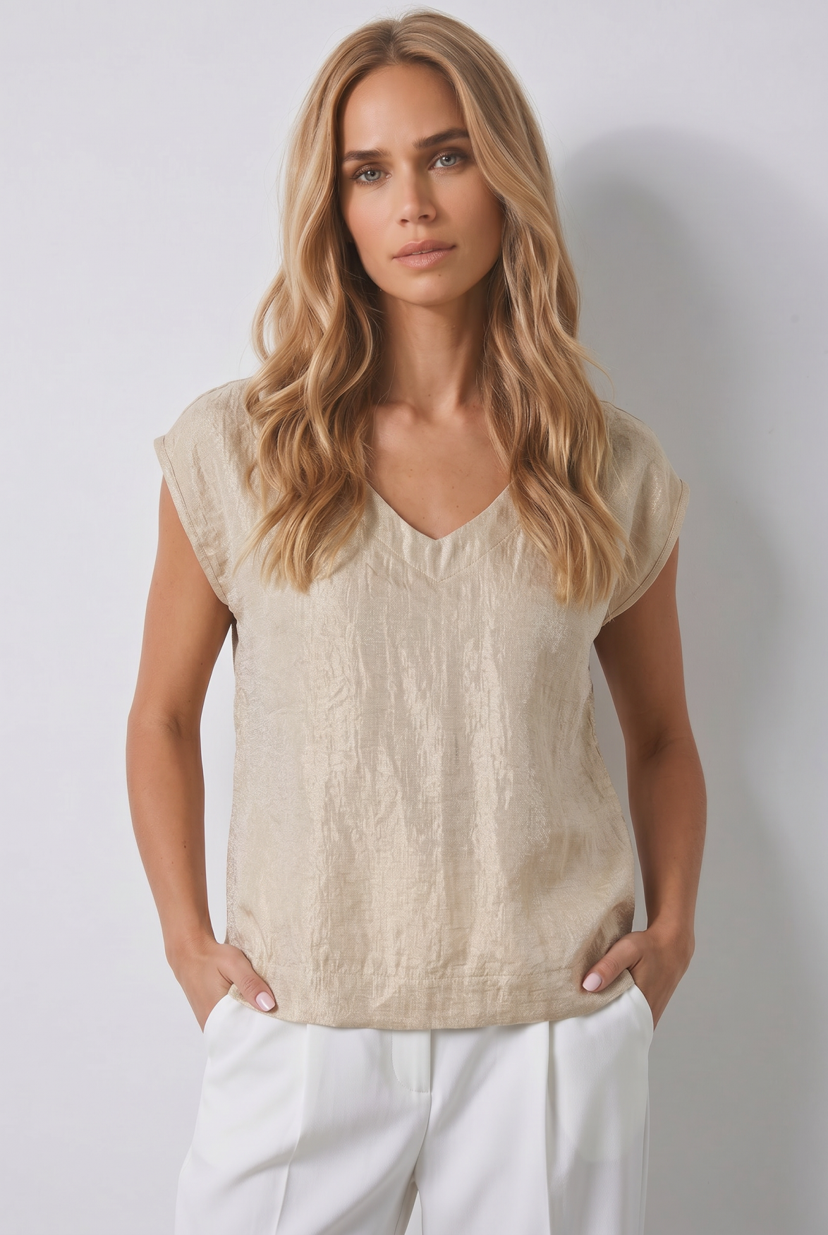Fauve Top | Gold