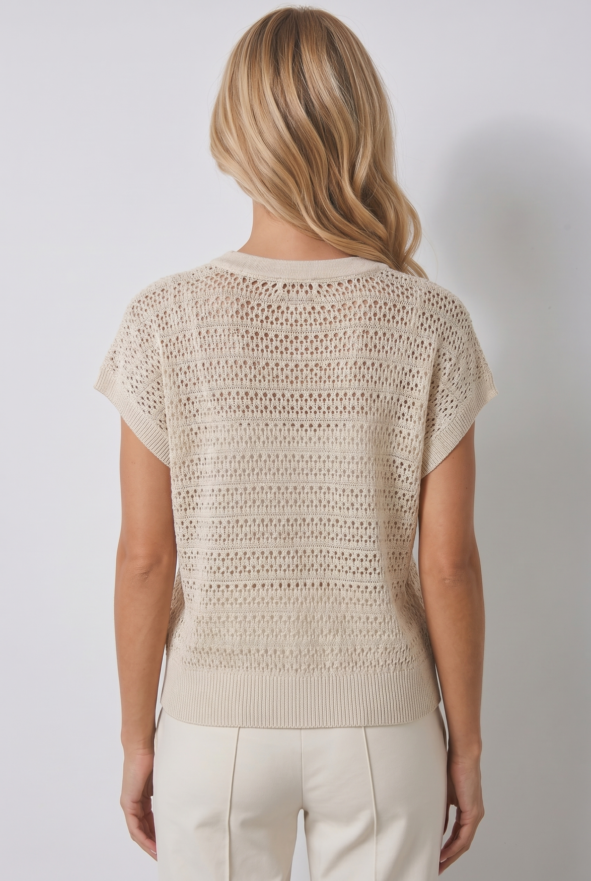 Beryl Top | Ivory