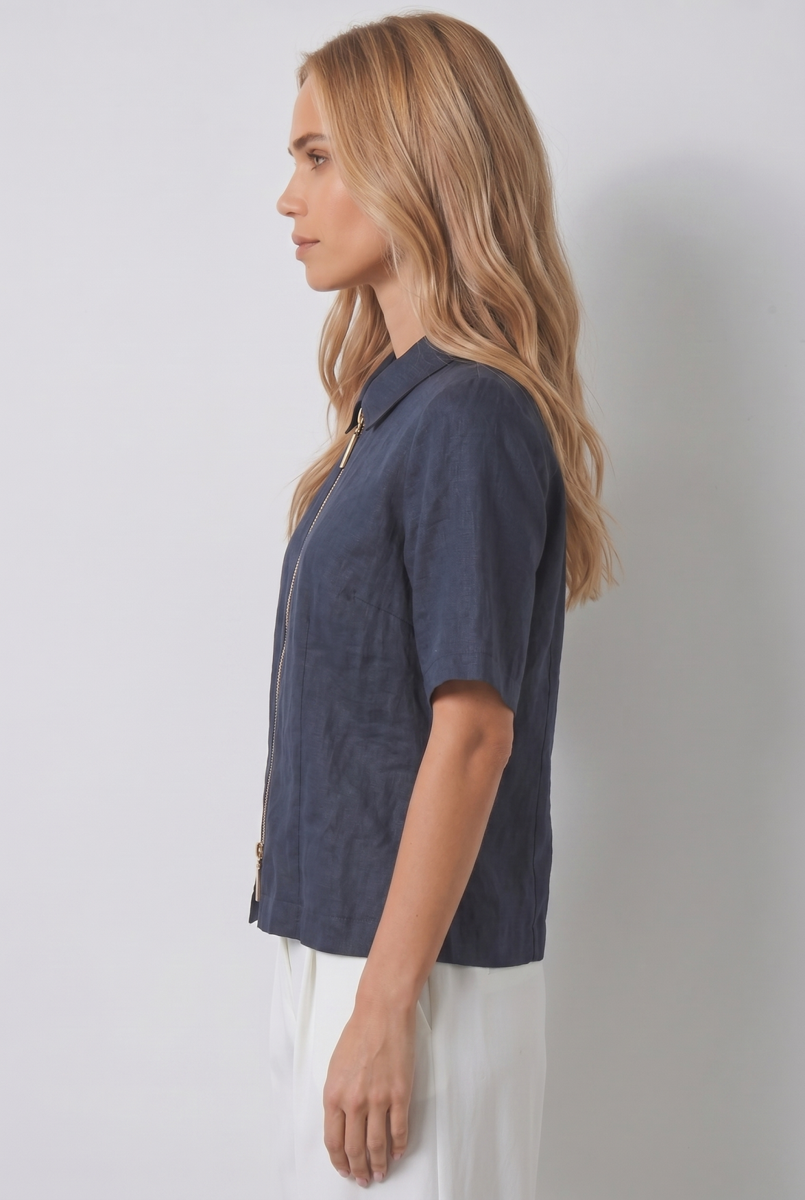 Ize Blouse | Navy