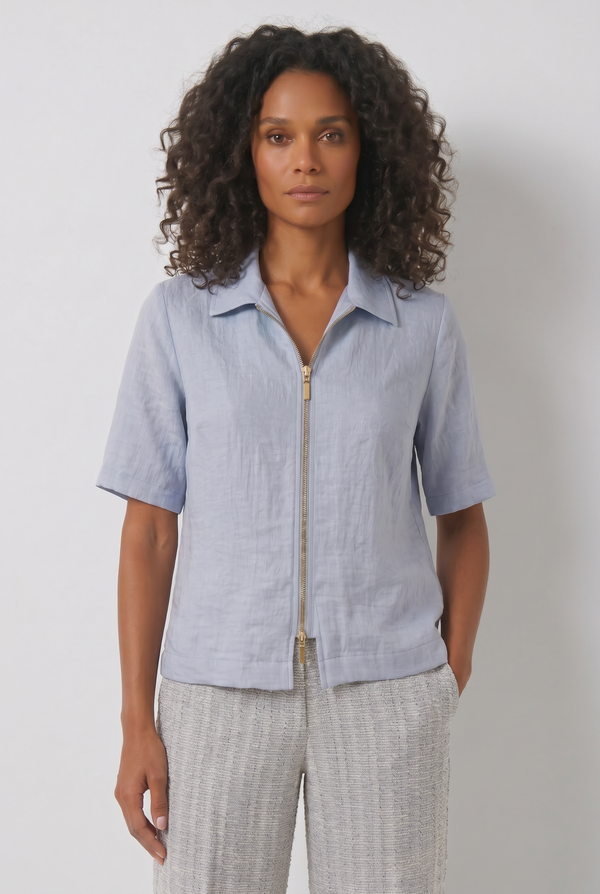 Ize Blouse | Light Blue