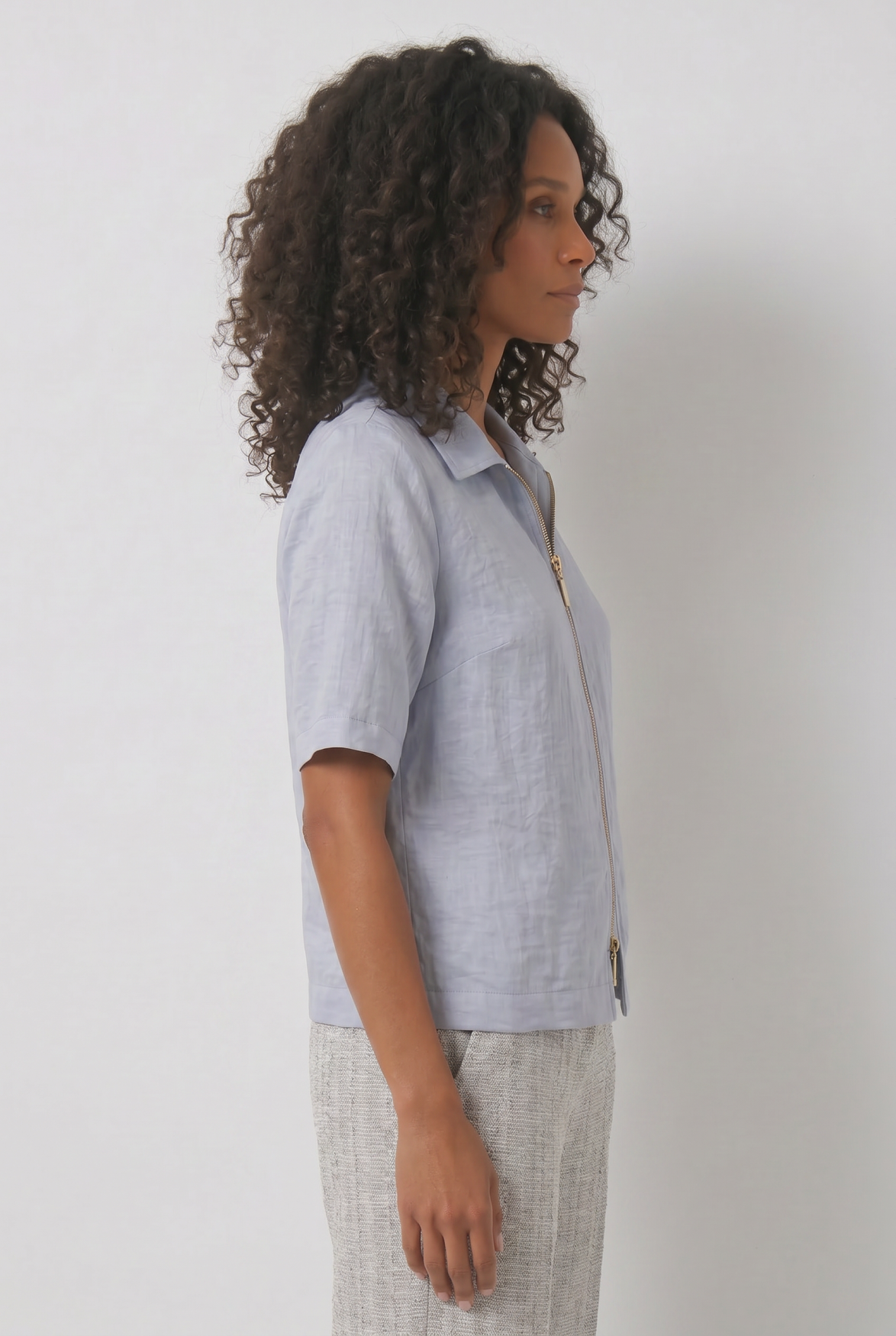 Ize Blouse | Light Blue