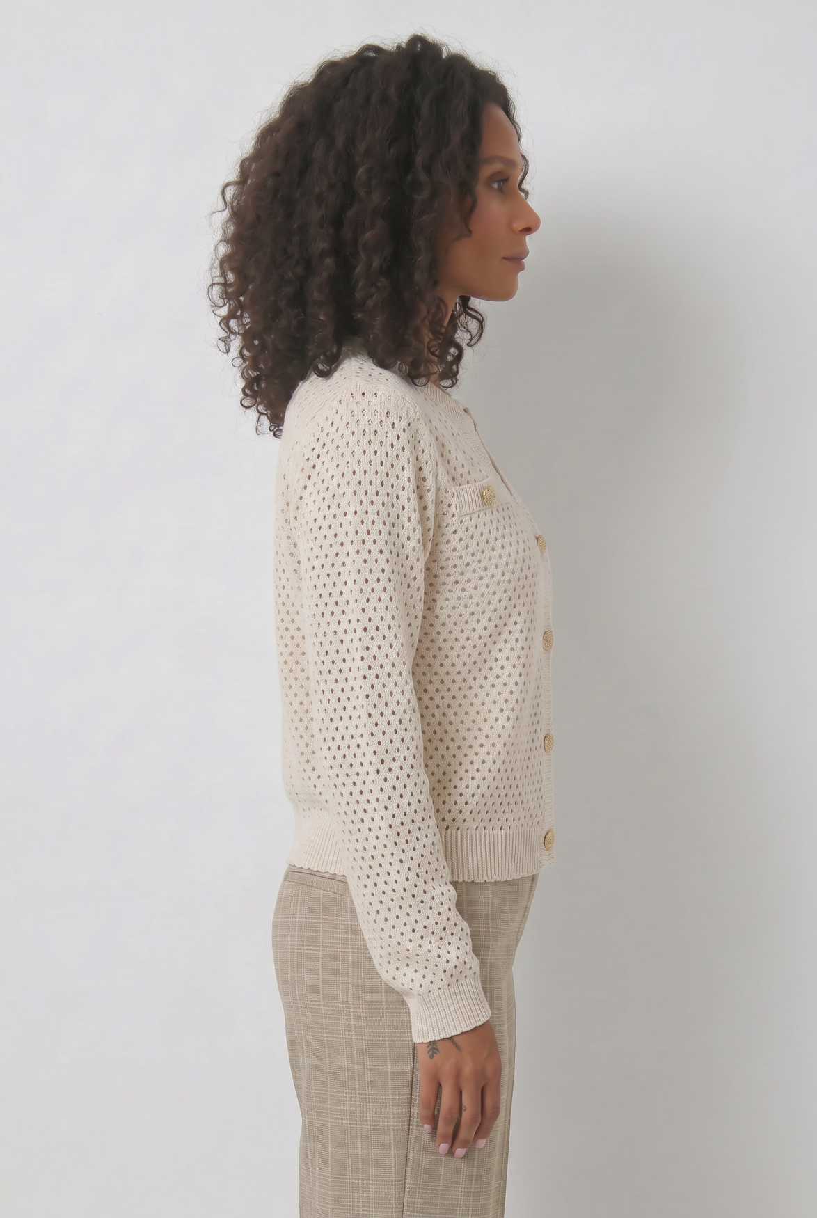 Donna Cardigan | Ecru