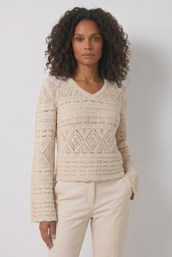 Bizou Knit | Beige