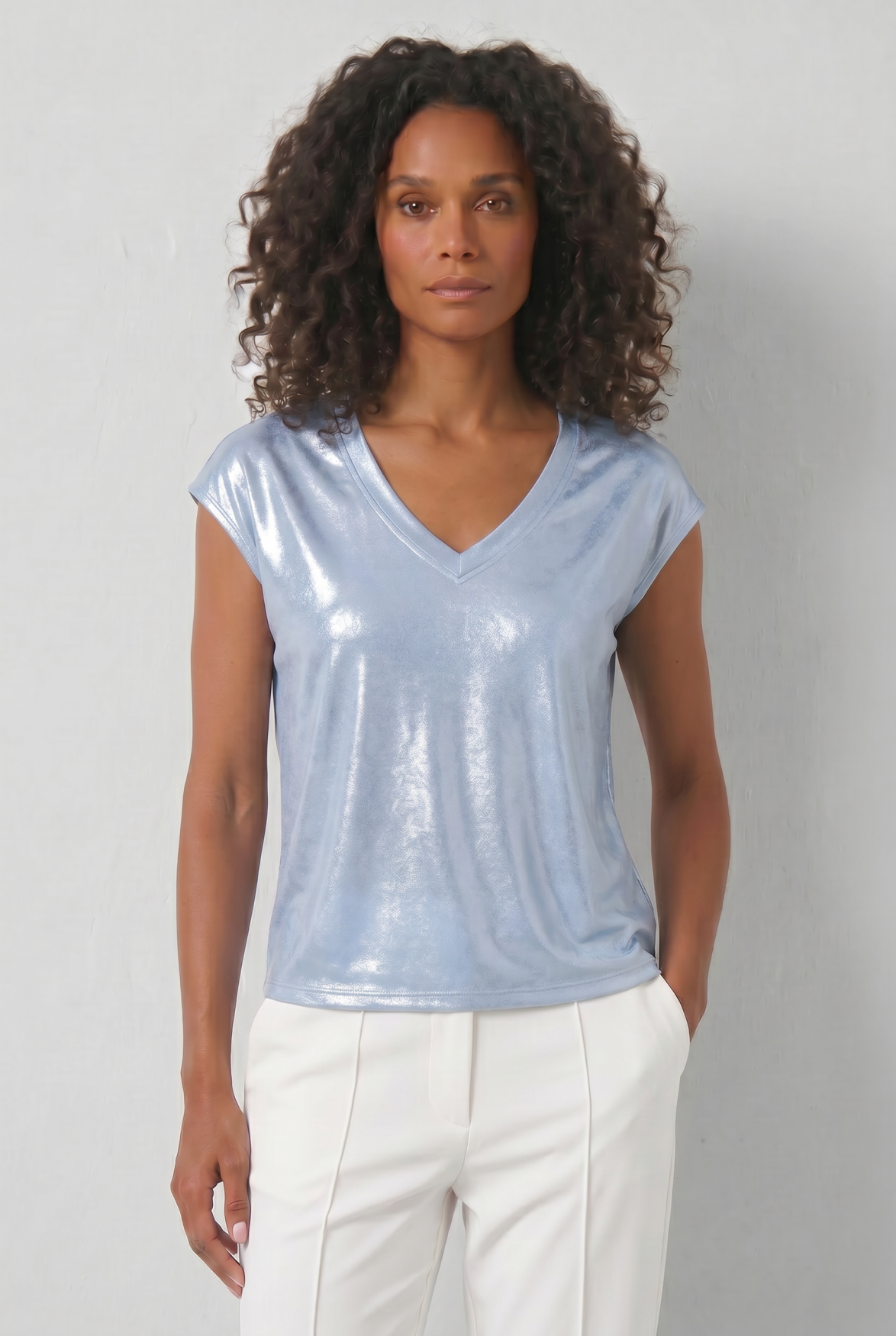 Eva Top | Light Blue