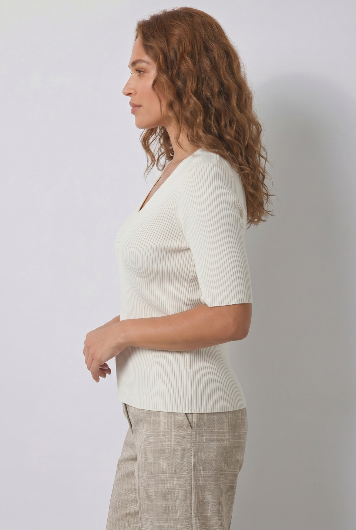 Alma Top | Ivory