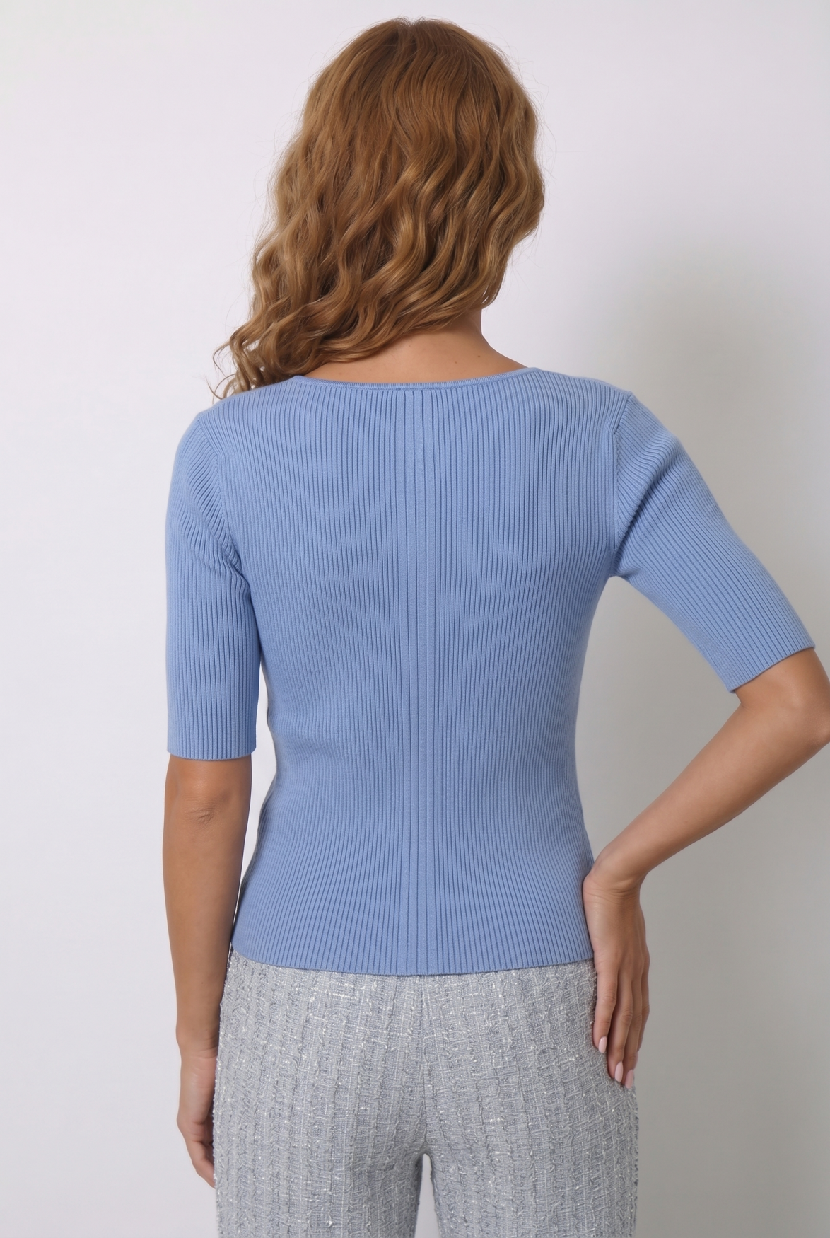 Alma Top | Light Blue
