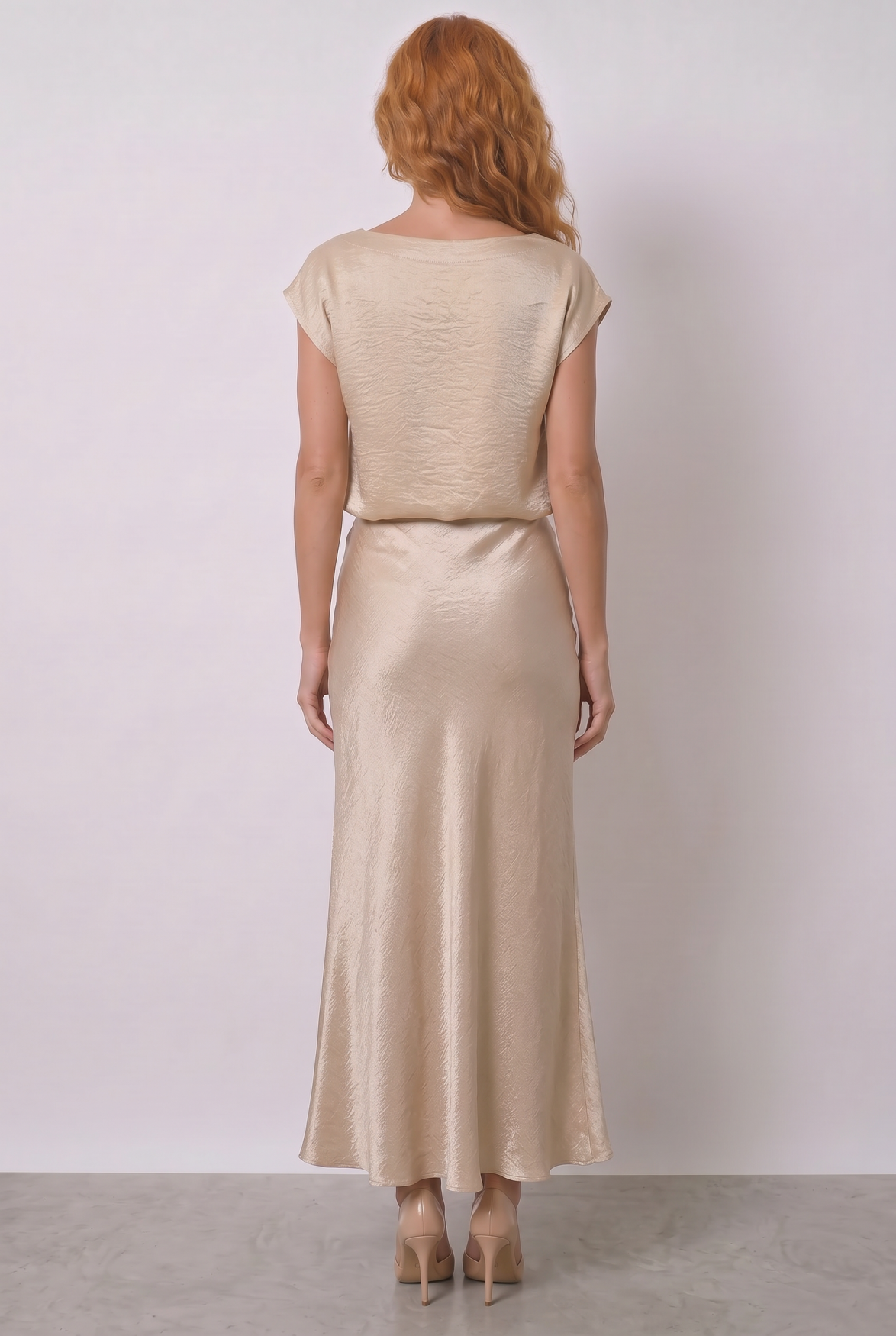 Swing Skirt | Gold