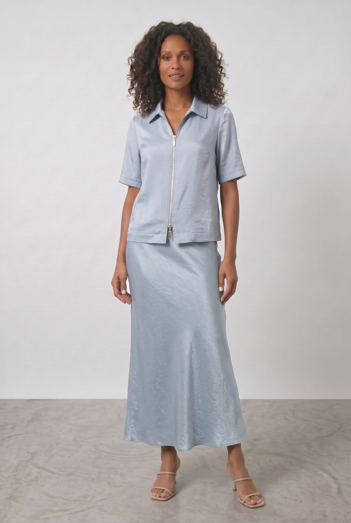 Swing Skirt | Light Blue