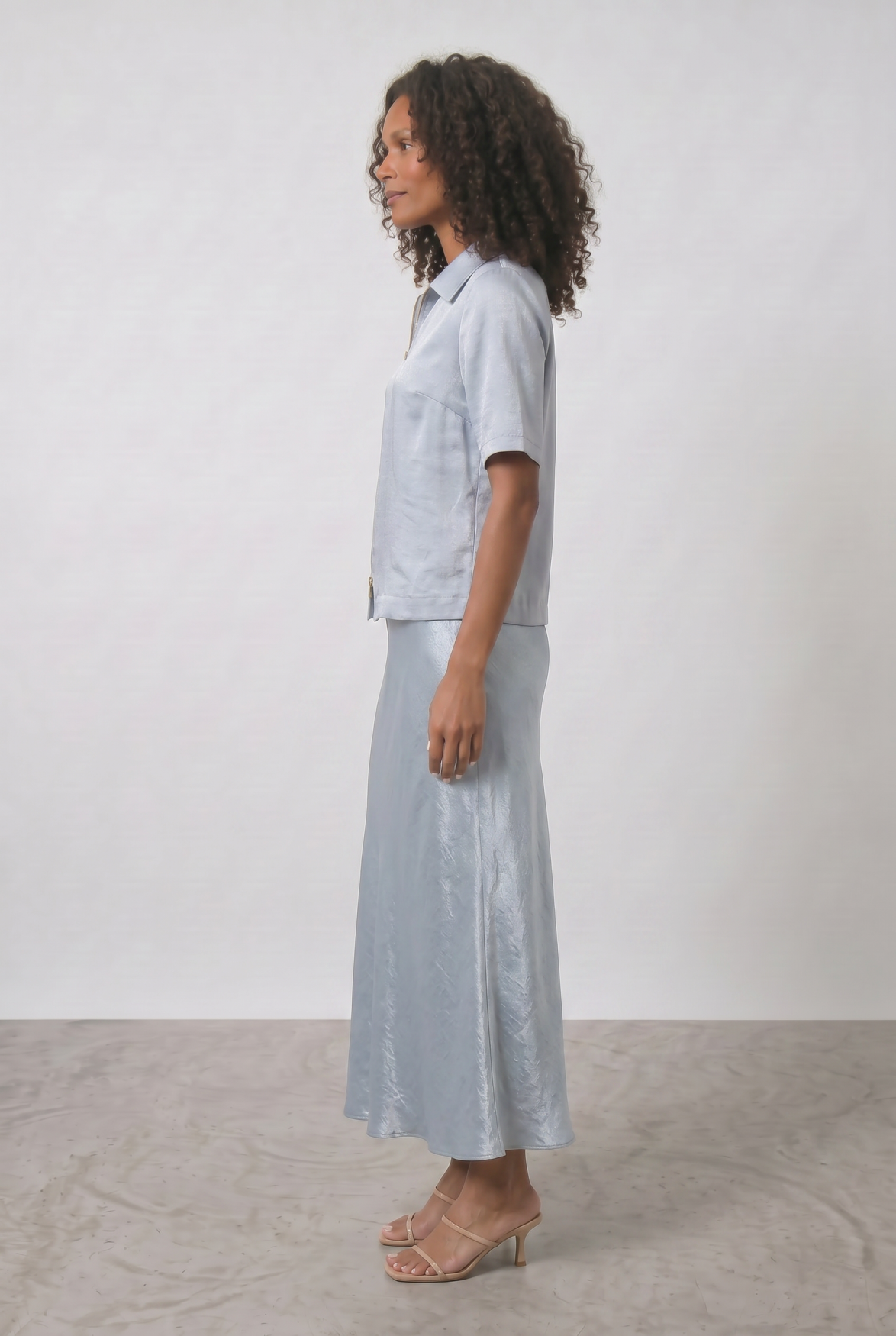 Swing Skirt | Light Blue