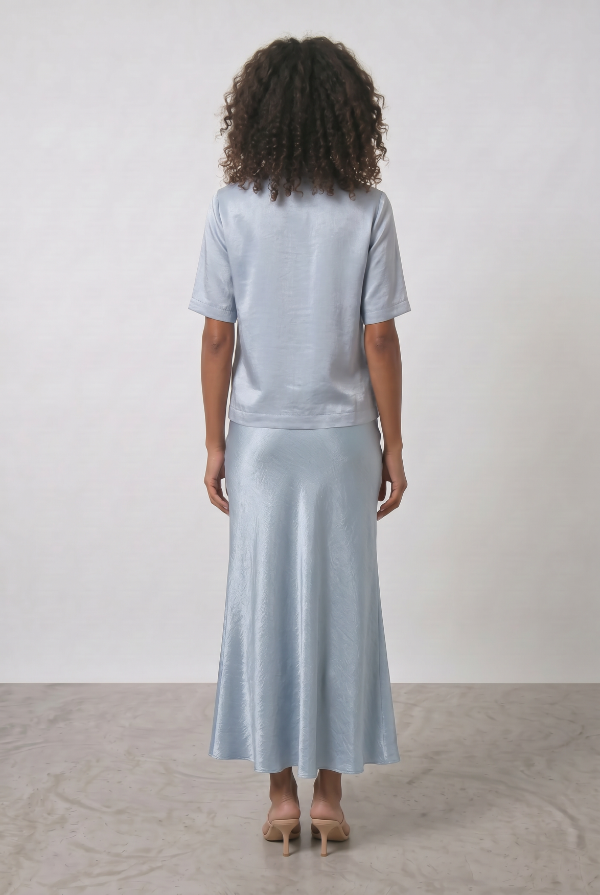 Swing Skirt | Light Blue
