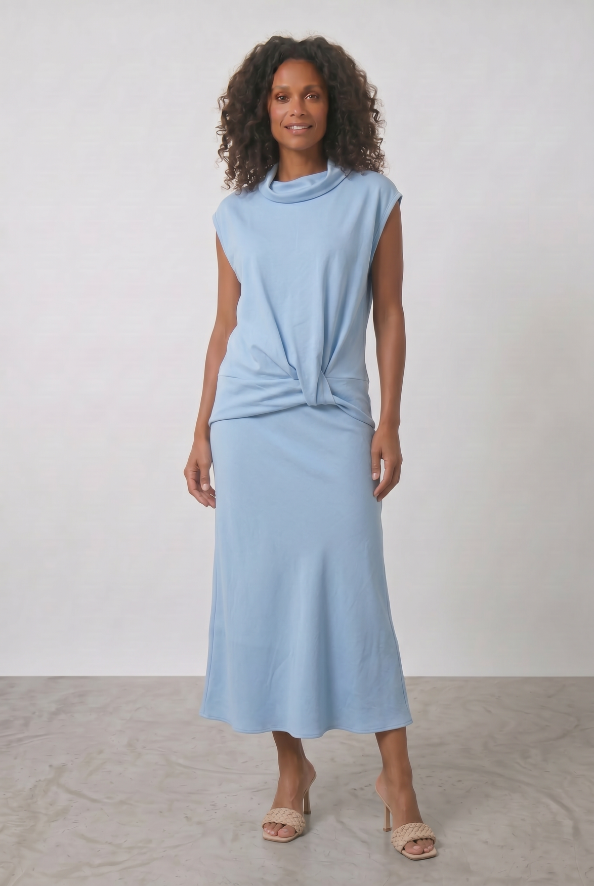 Swing Skirt | Light Blue
