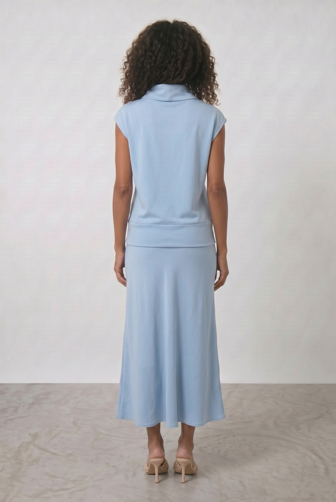Swing Skirt | Light Blue