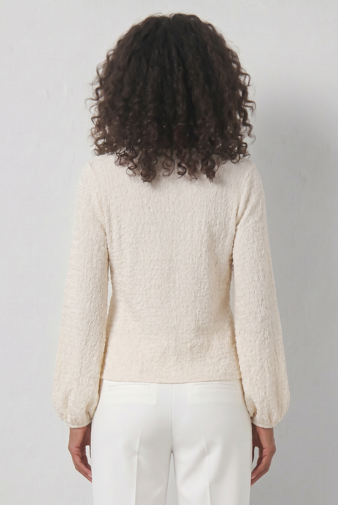 April Blouse | Ecru