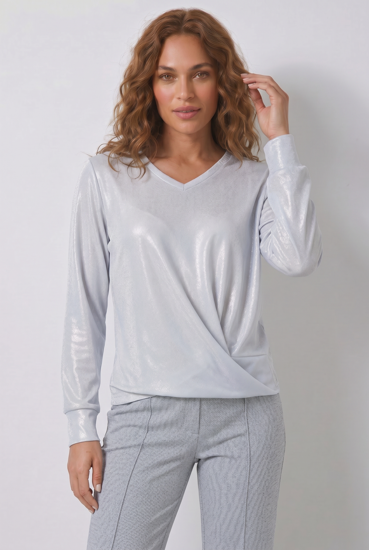 Tess Top | Silver