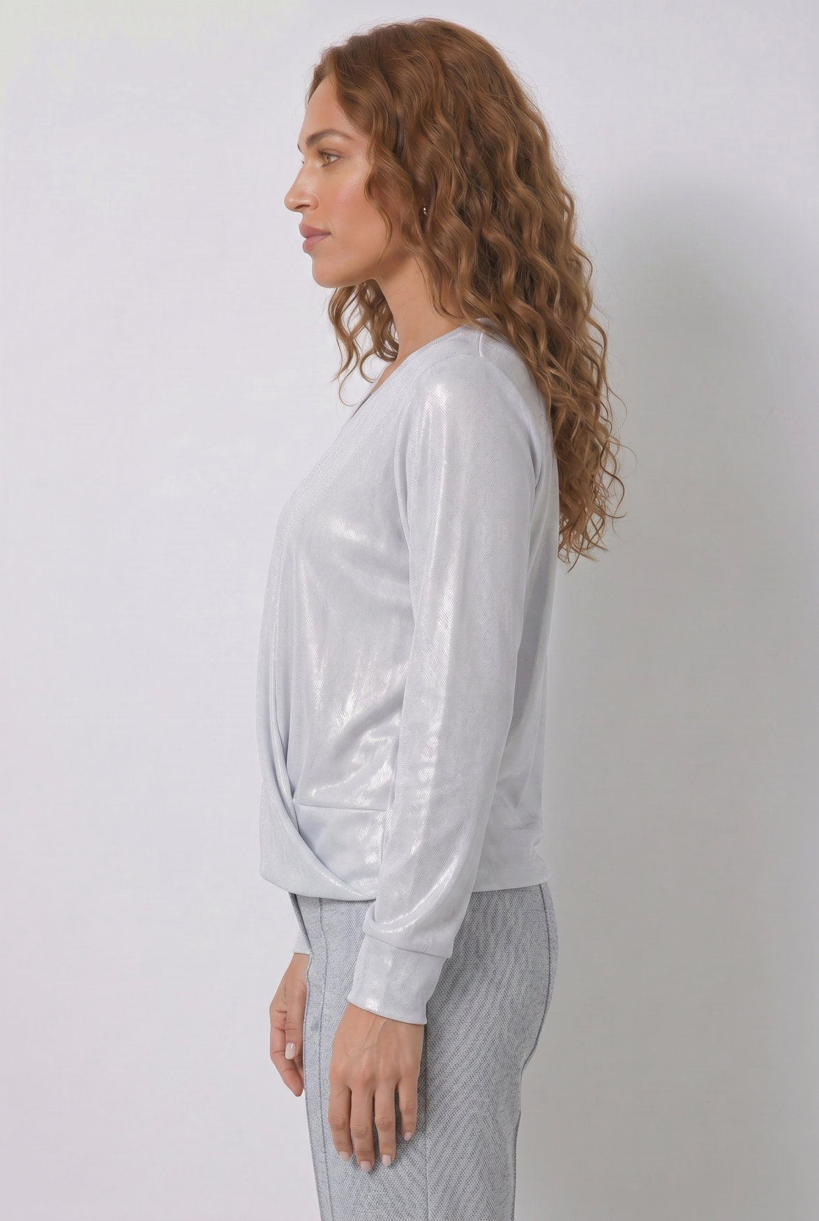 Tess Top | Silver