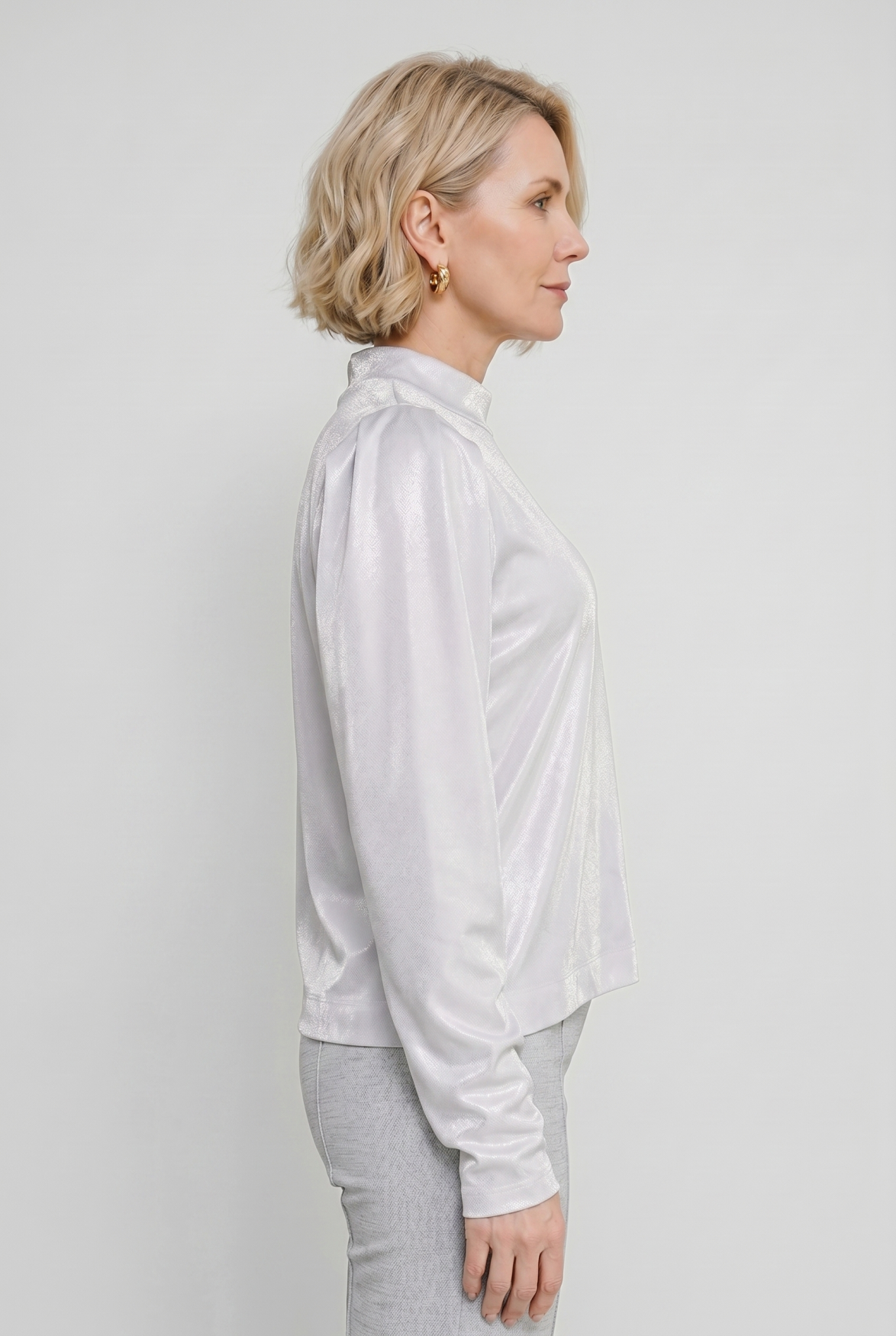 Lana Top | Silver