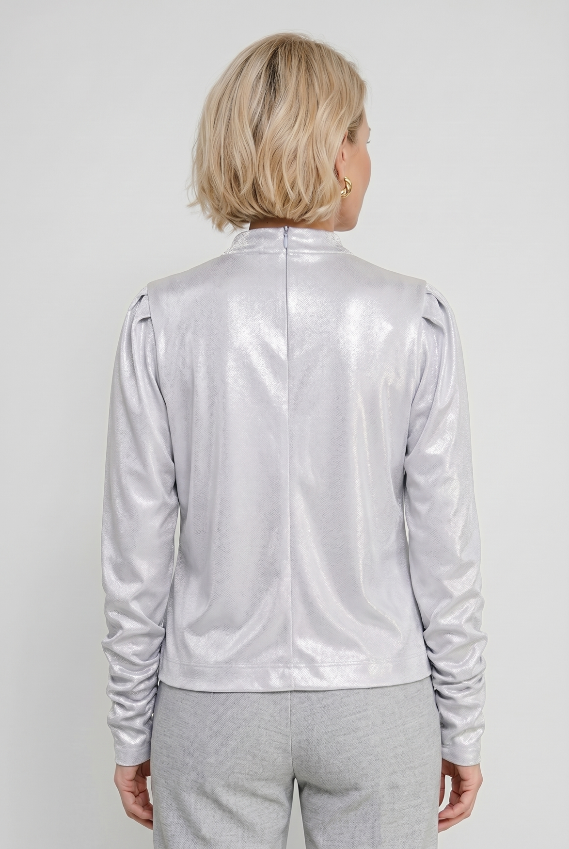 Lana Top | Silver