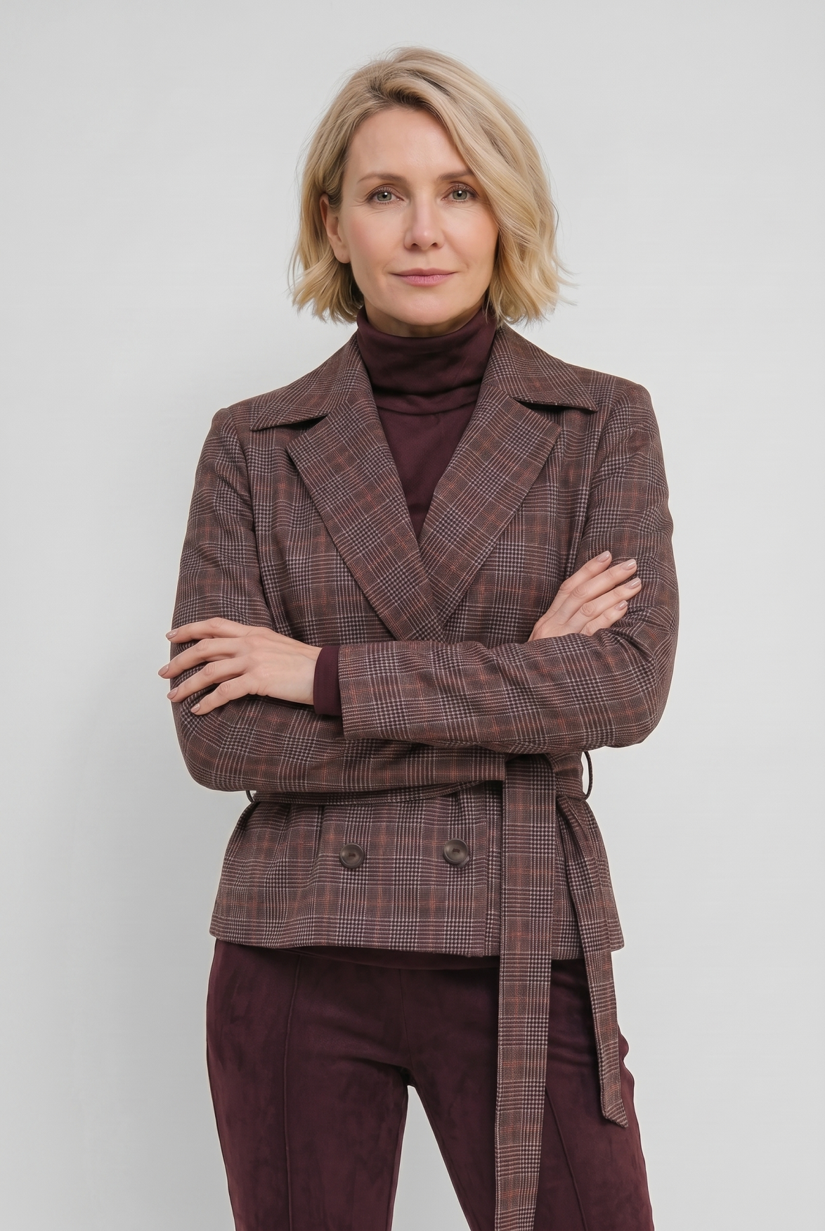 Mary Jacket | Burgundy