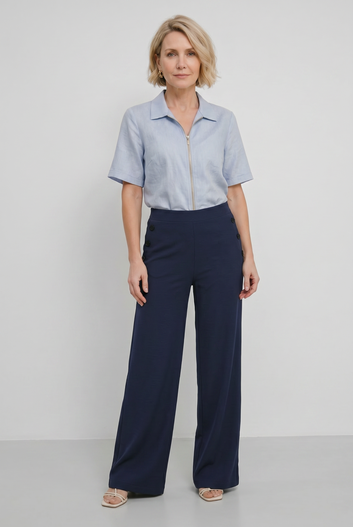 Amber Pants | Navy