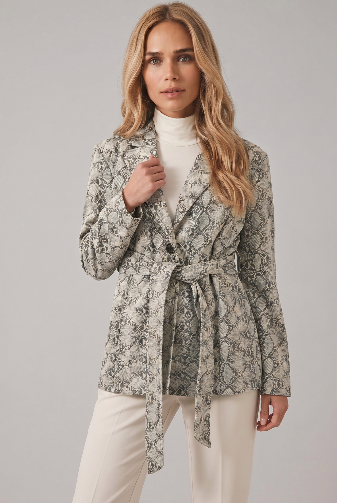 Faya Blazer | Grey