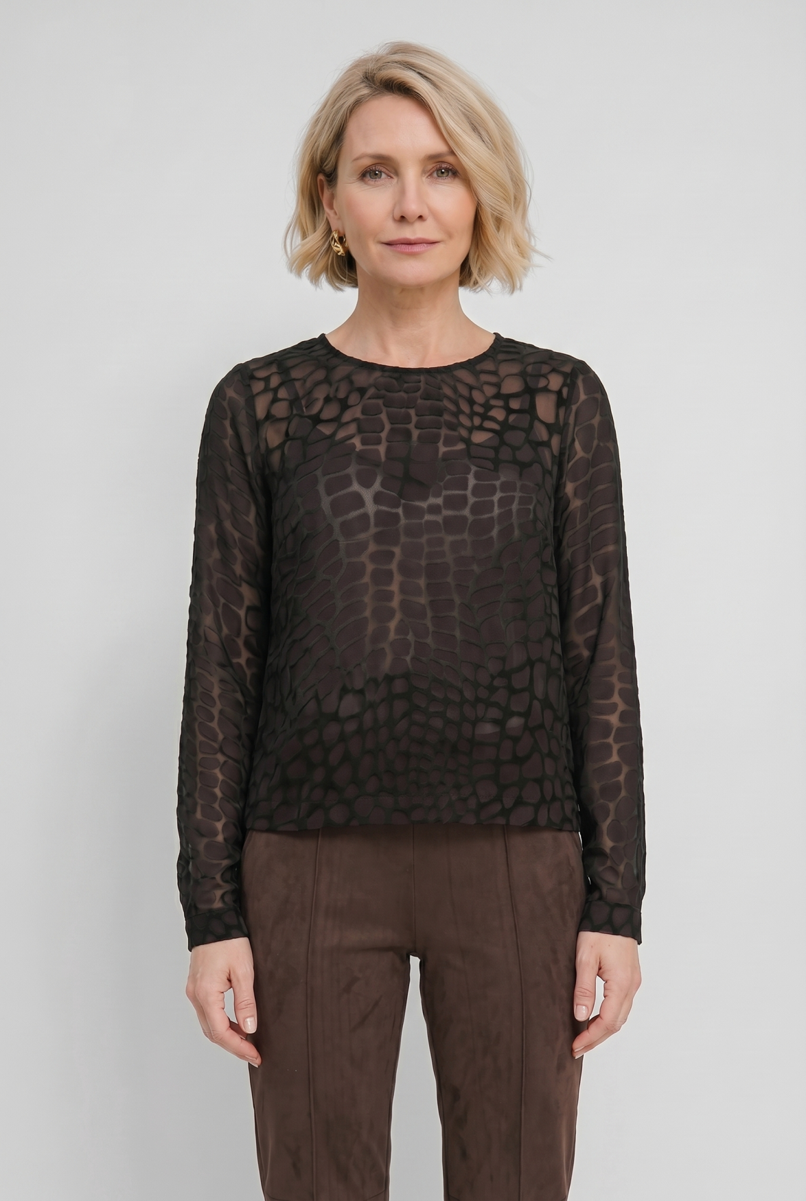 Ivy Top | Brown