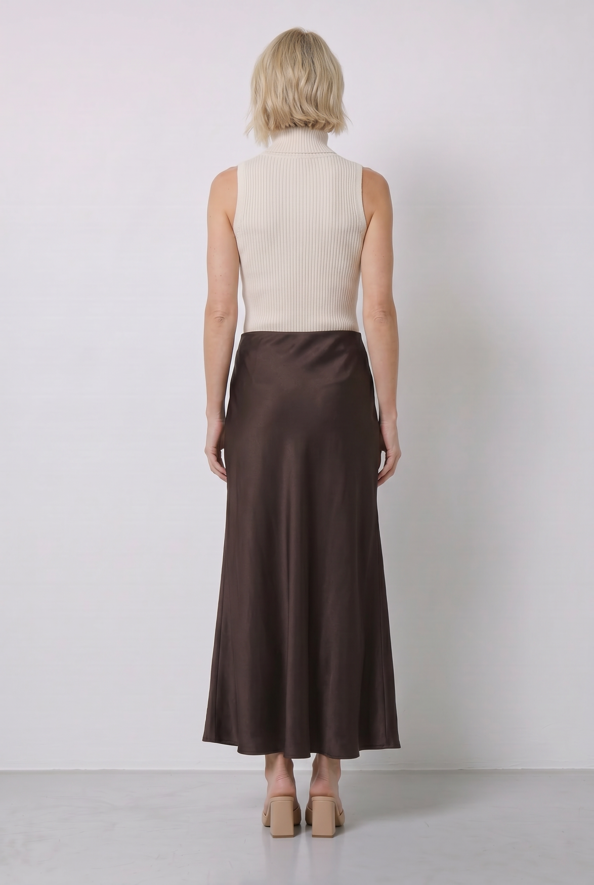Swing Skirt | Brown