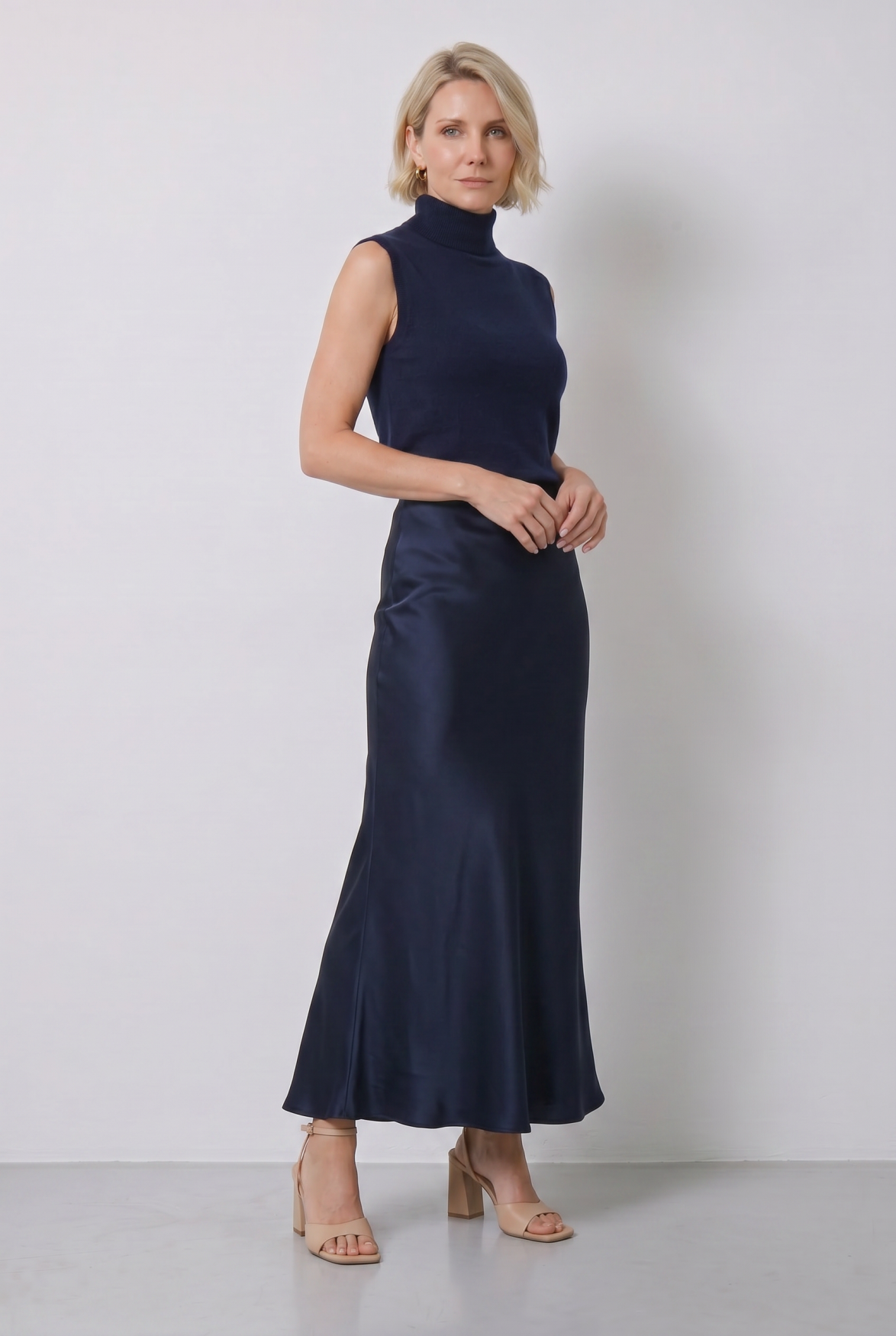Swing Skirt | Navy