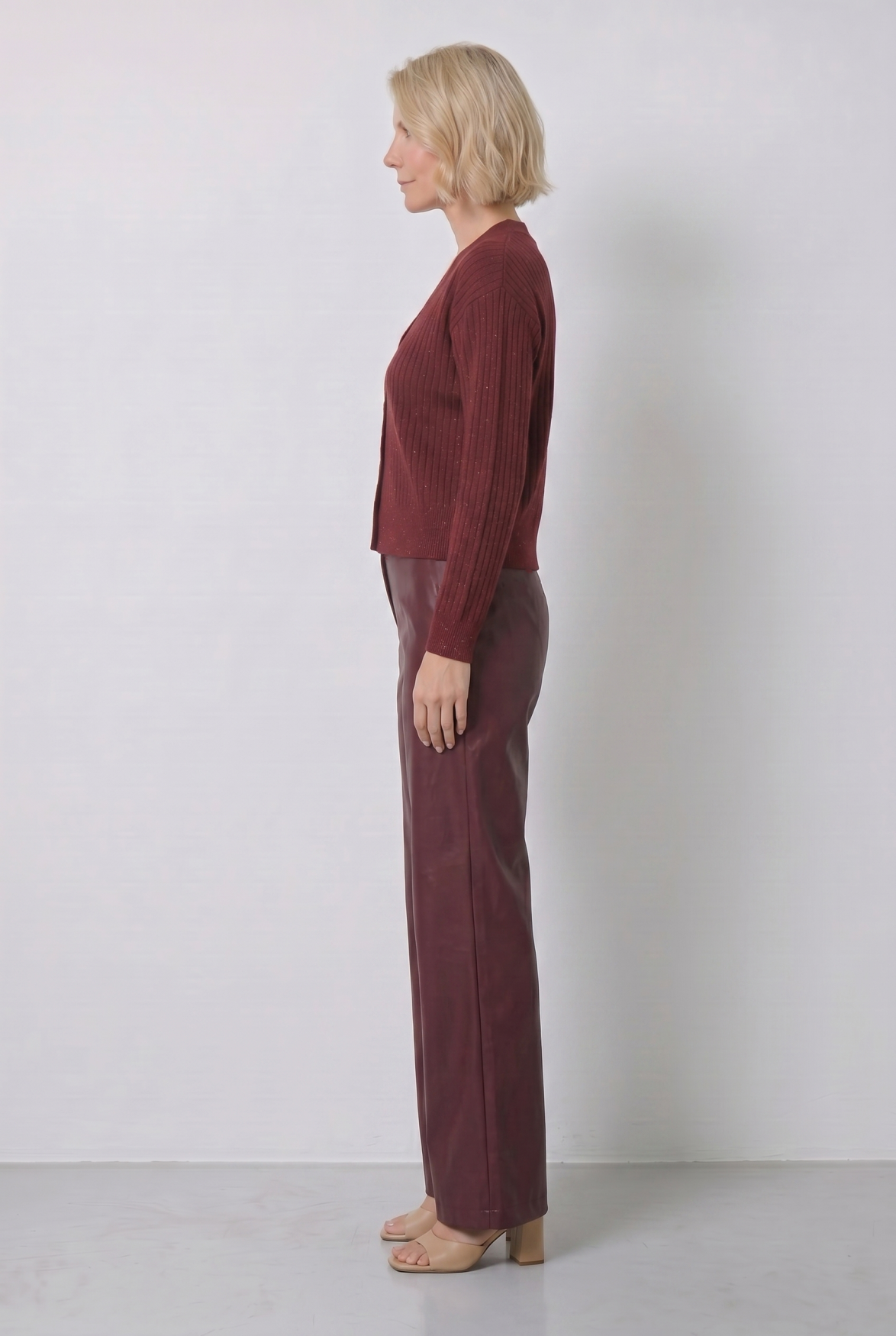 Olivia Pants | Burgundy